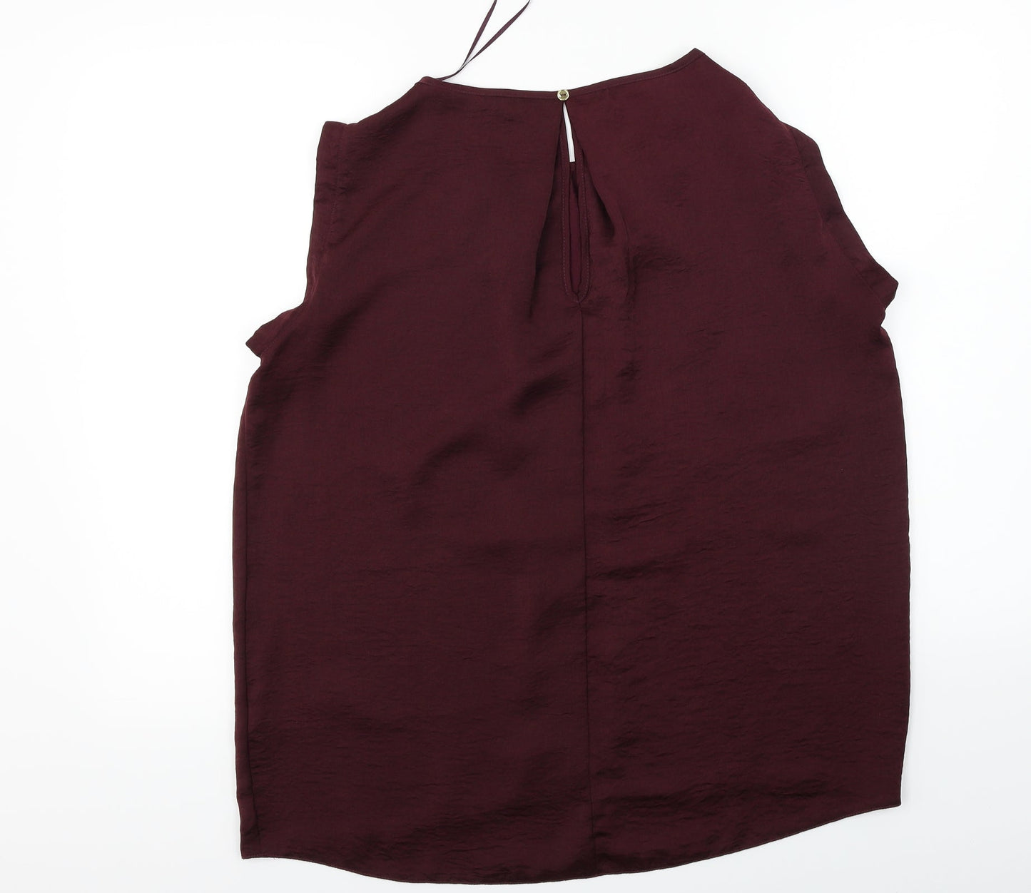 F&F  Womens Purple   Basic Blouse Size 12