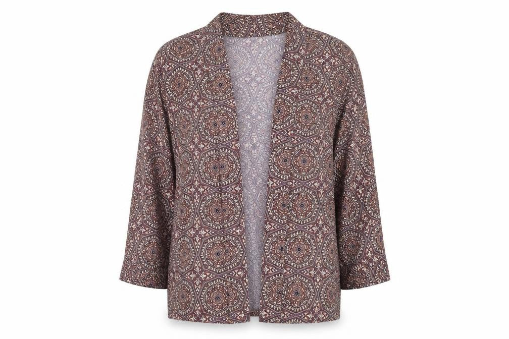 Atmosphere  Womens Red Floral  Cardigan Jumper Size 10