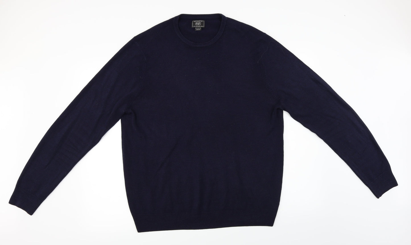 F&F  Womens Blue   Pullover Jumper Size XL
