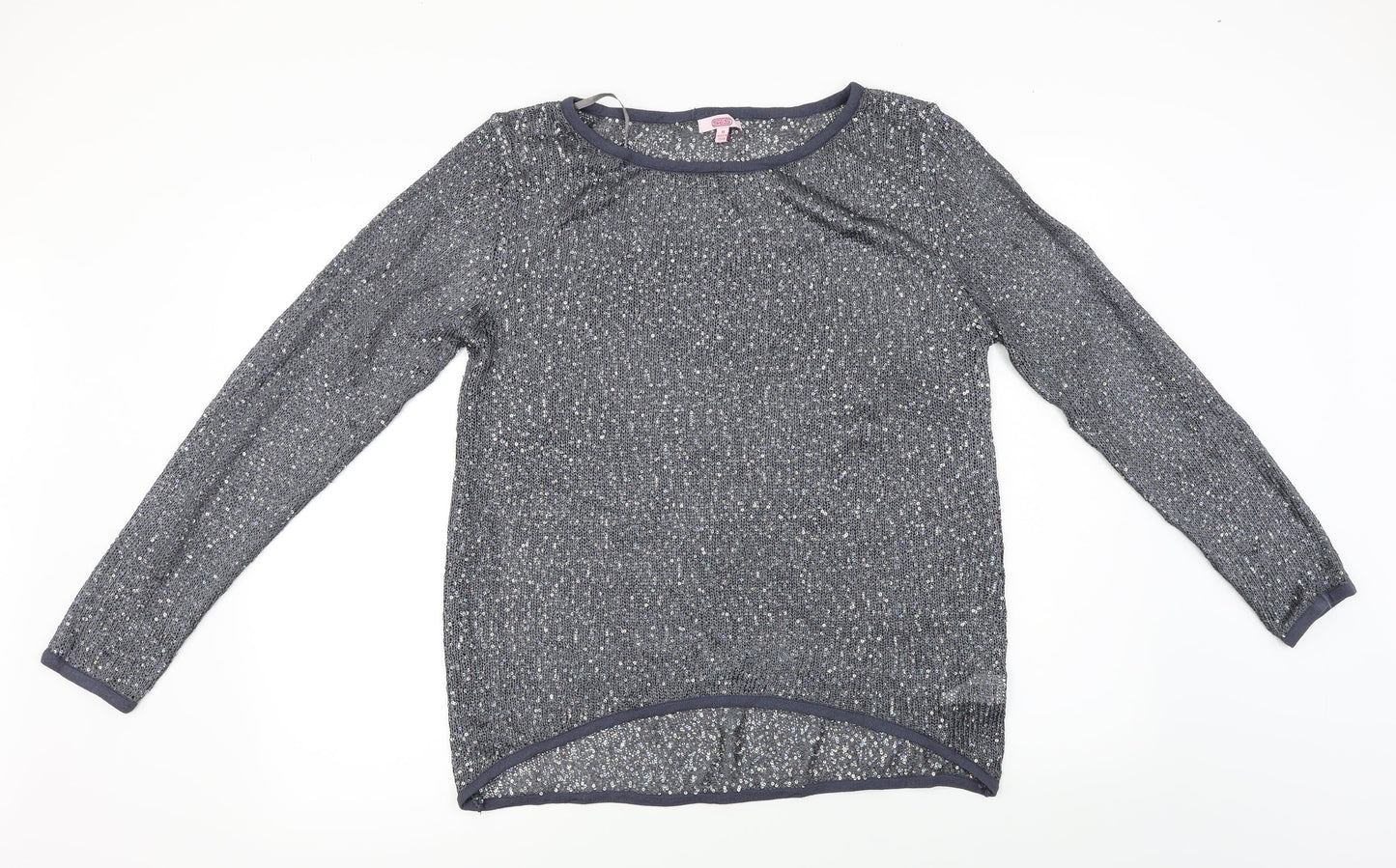 grace fashion  Womens Blue   Pullover Jumper Size 14