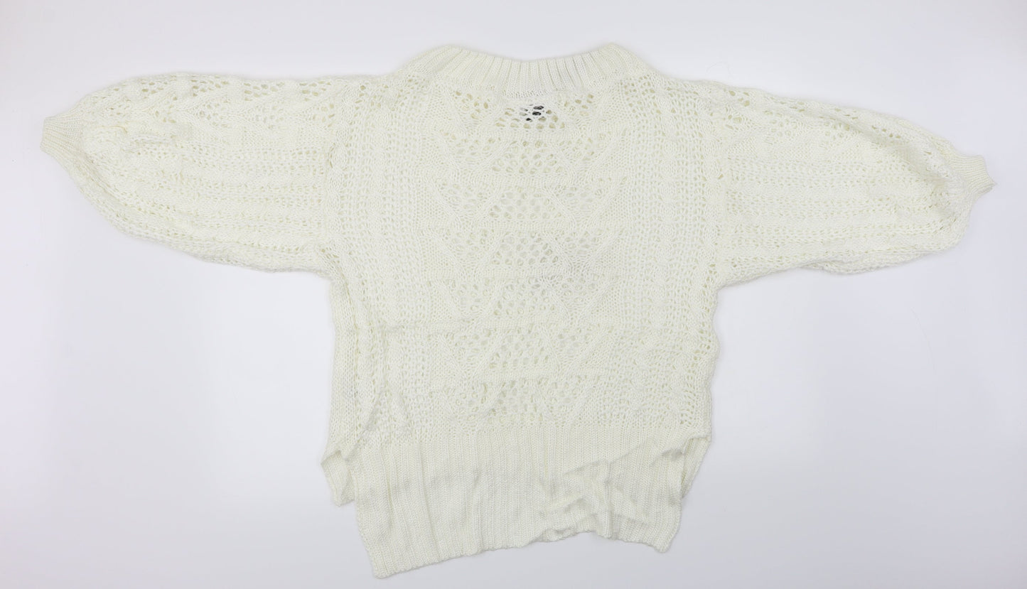 Preworn  Womens Ivory   Pullover Jumper Size XL