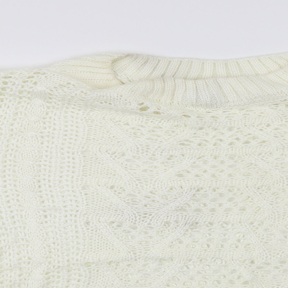 Preworn  Womens Ivory   Pullover Jumper Size XL