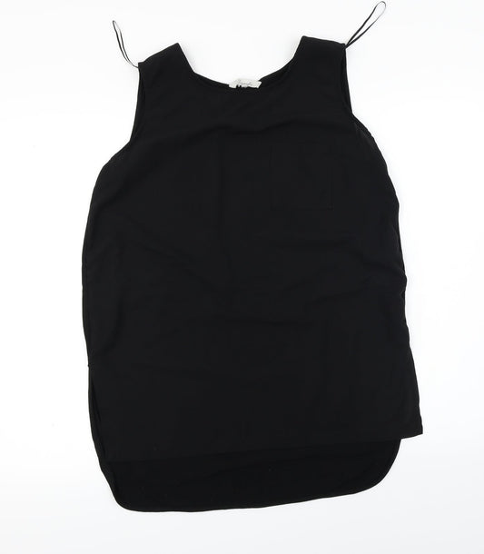 Peacocks  Womens Black   Basic T-Shirt Size 14