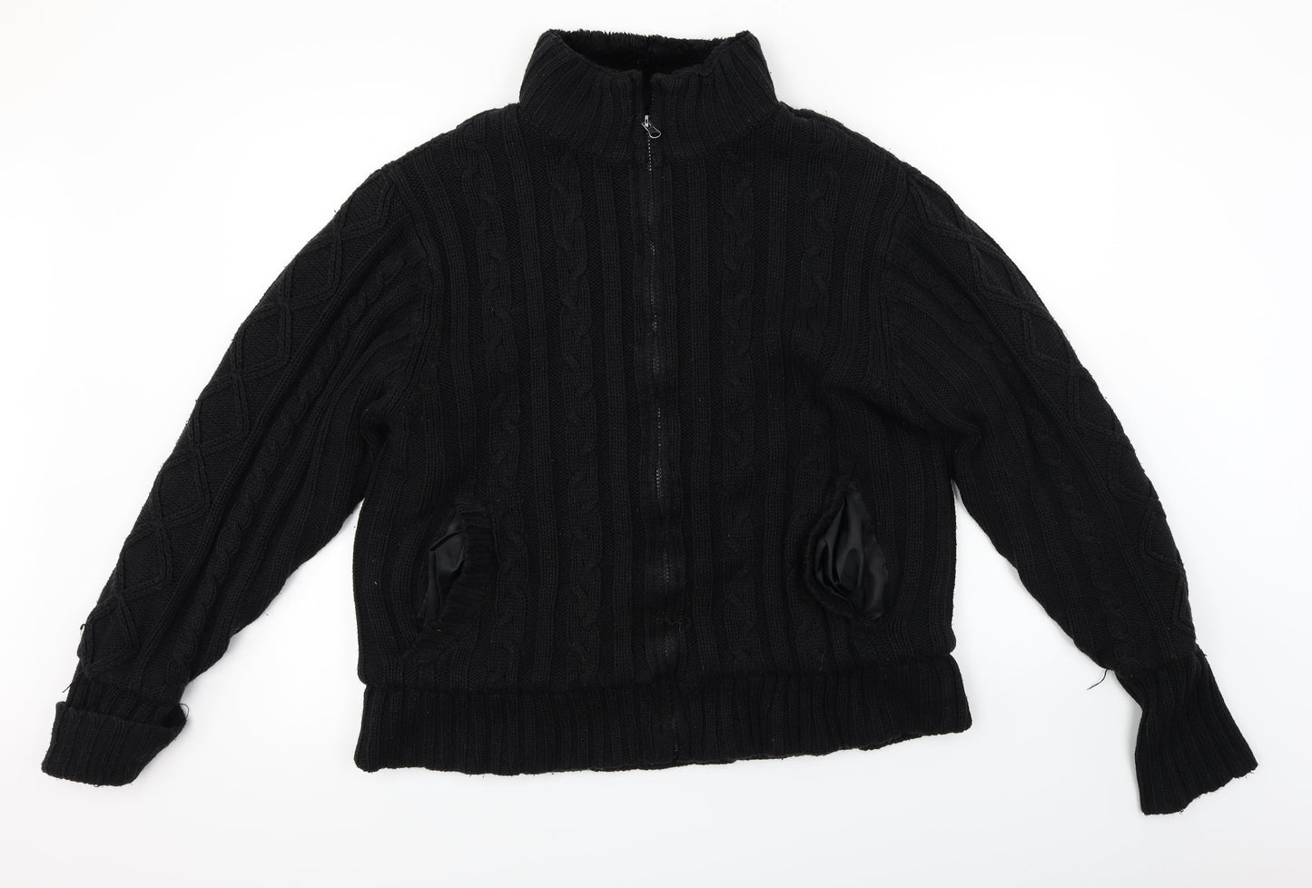 Urban Minds  Mens Black   Jacket  Size L