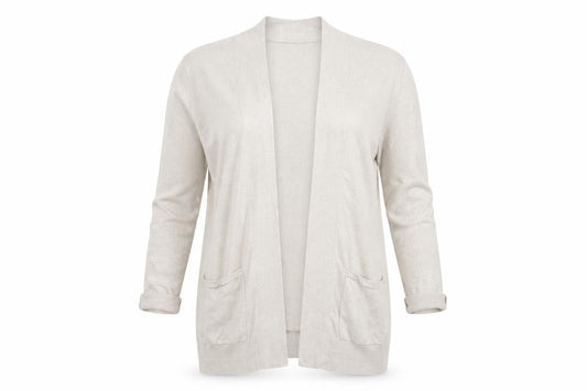 Peacocks Womens Beige   Cardigan Jumper Size 14