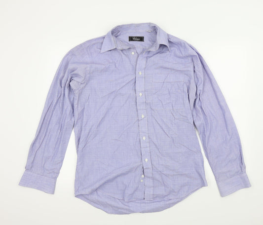 Debenhams Mens Blue    Button-Up Size M
