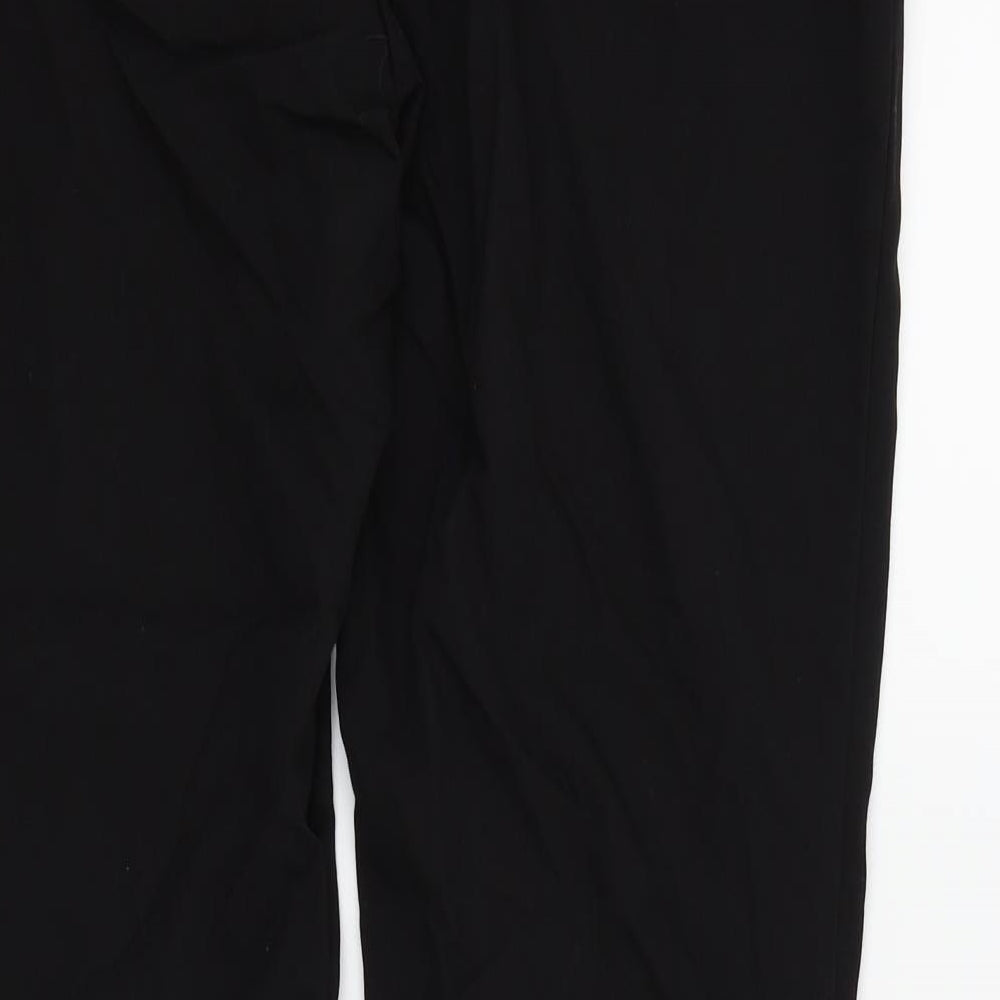 F&F Womens Black   Trousers  Size 14 L30 in