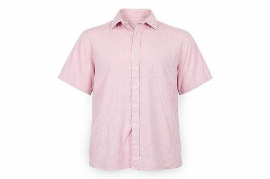 jonelle Mens Pink Colourblock   Button-Up Size M