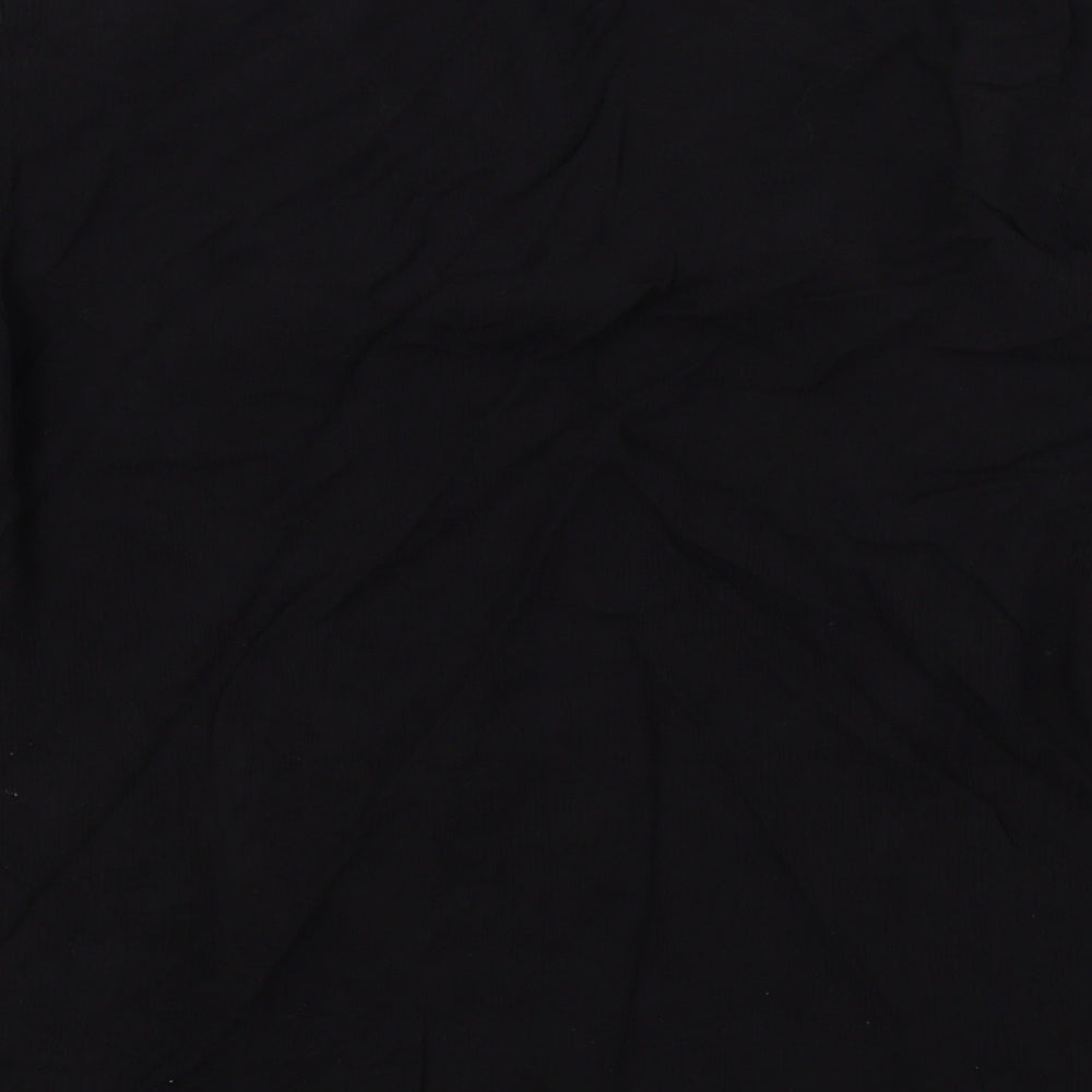 F&F Womens Black Colourblock  Basic Blouse Size 8