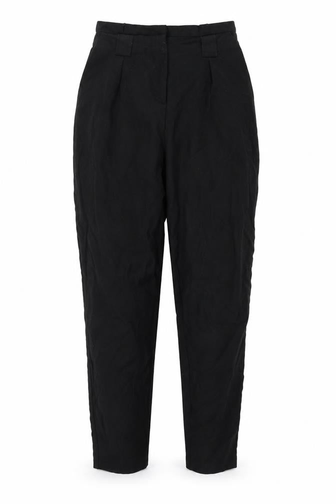 Missguided Womens Black   Trousers  Size 8 L25 in - Frill Detail