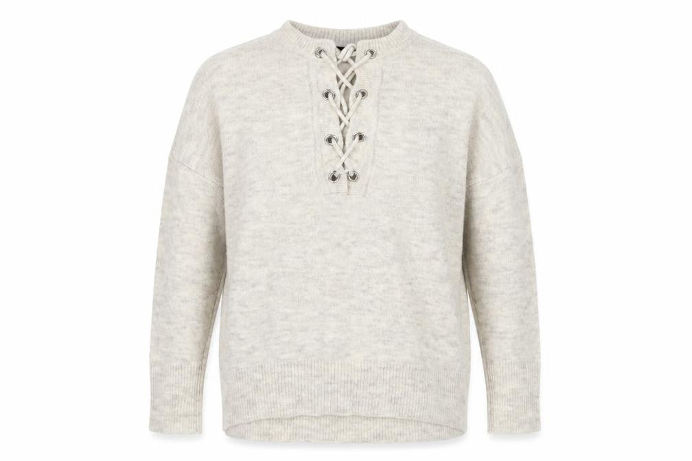 Atmosphere Womens Beige   Pullover Jumper Size S