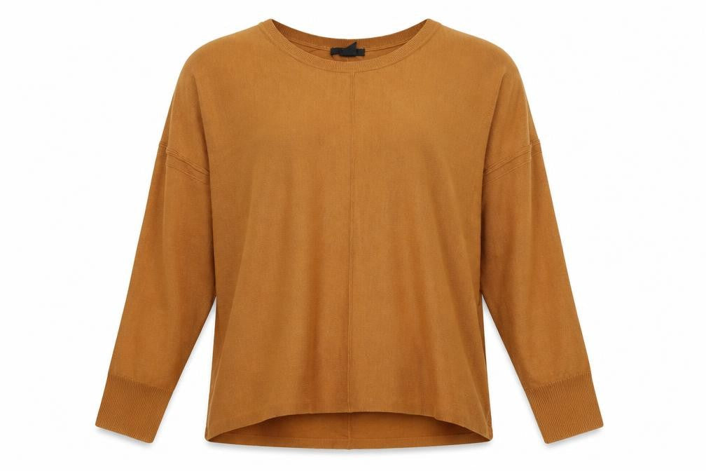 H&M Womens Orange   Pullover Jumper Size M