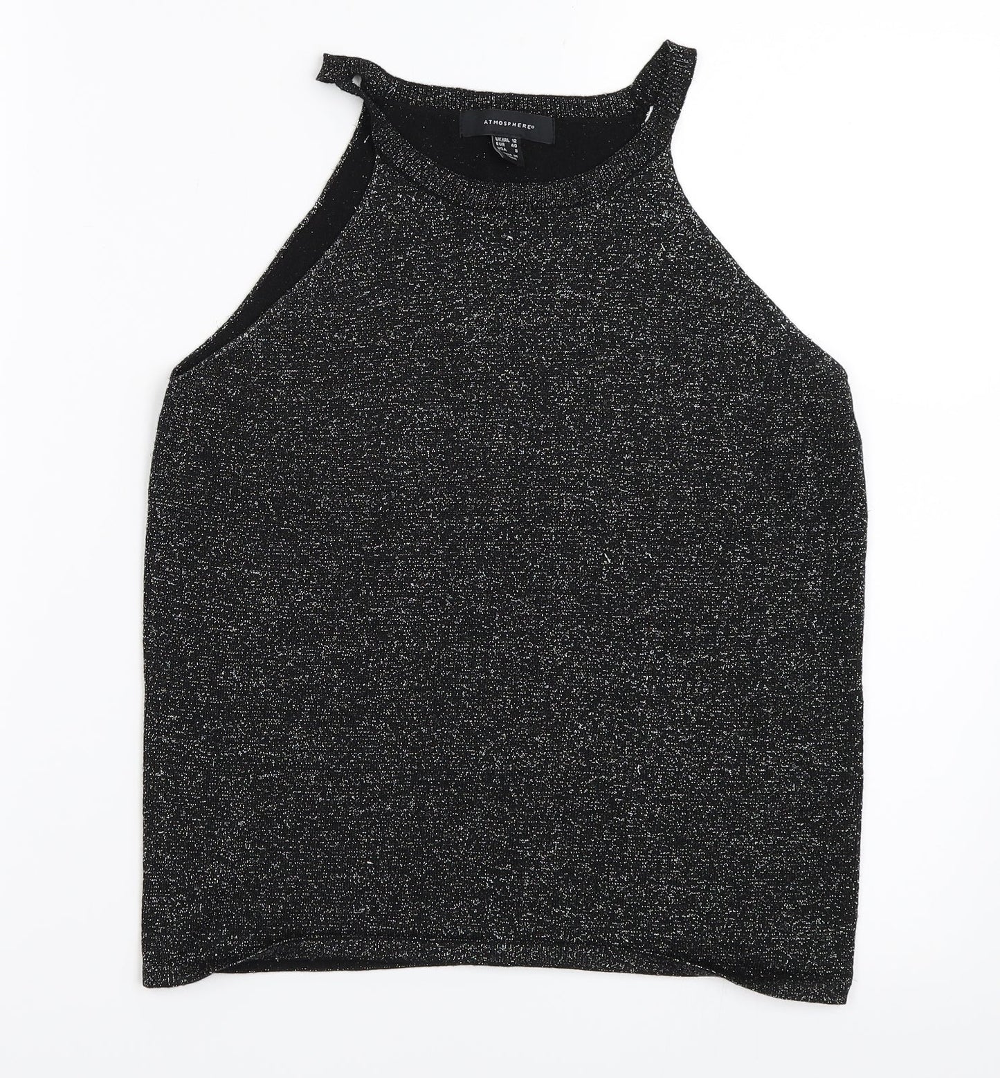 Atmosphere Womens Black   Basic Blouse Size 12