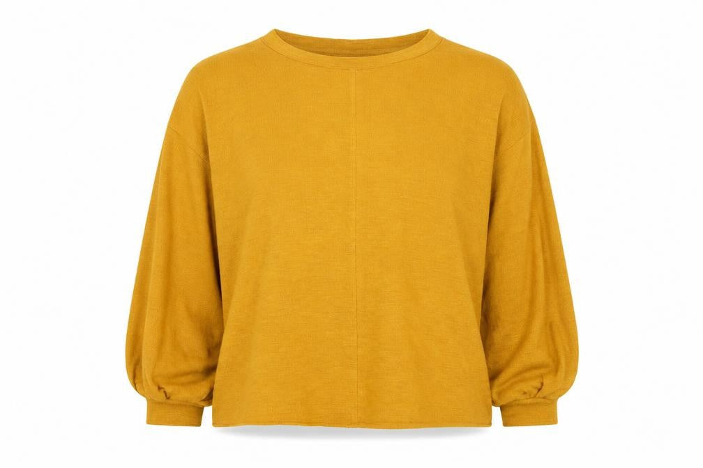 H&M Womens Yellow   Pullover Jumper Size M