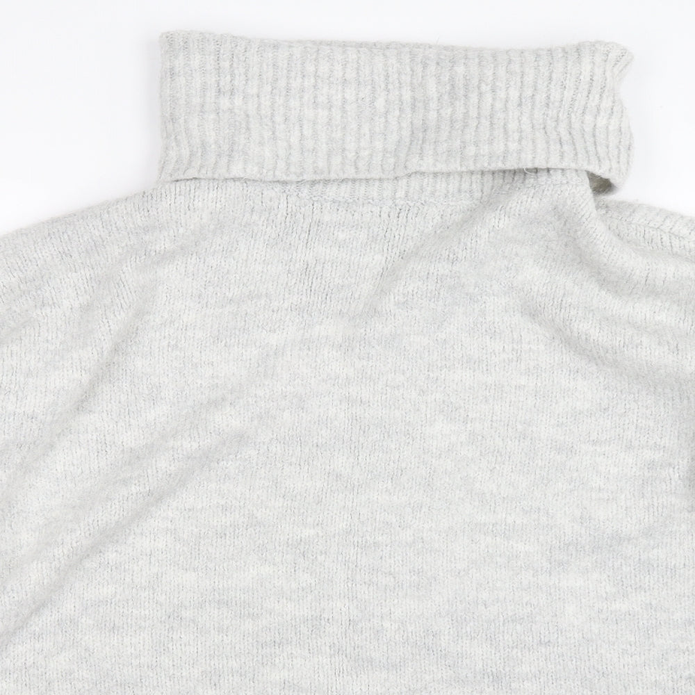 Topshop Womens Grey   Pullover Jumper Size M