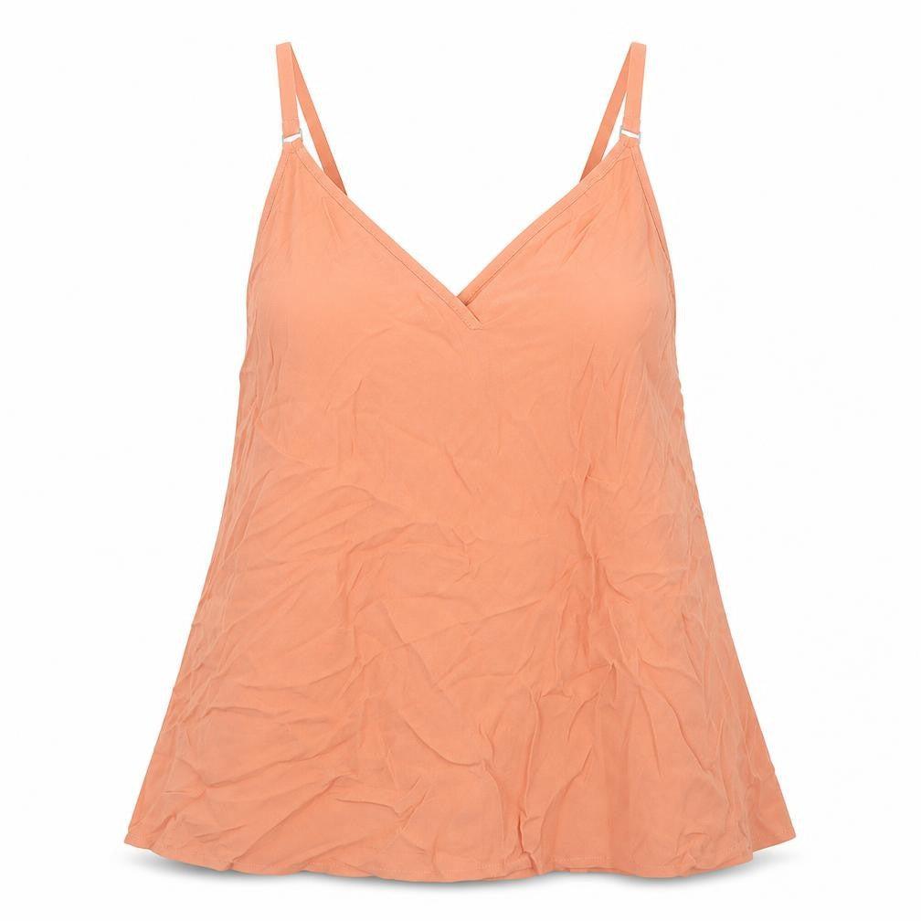 New Look Womens Orange   Camisole Tank Size 14