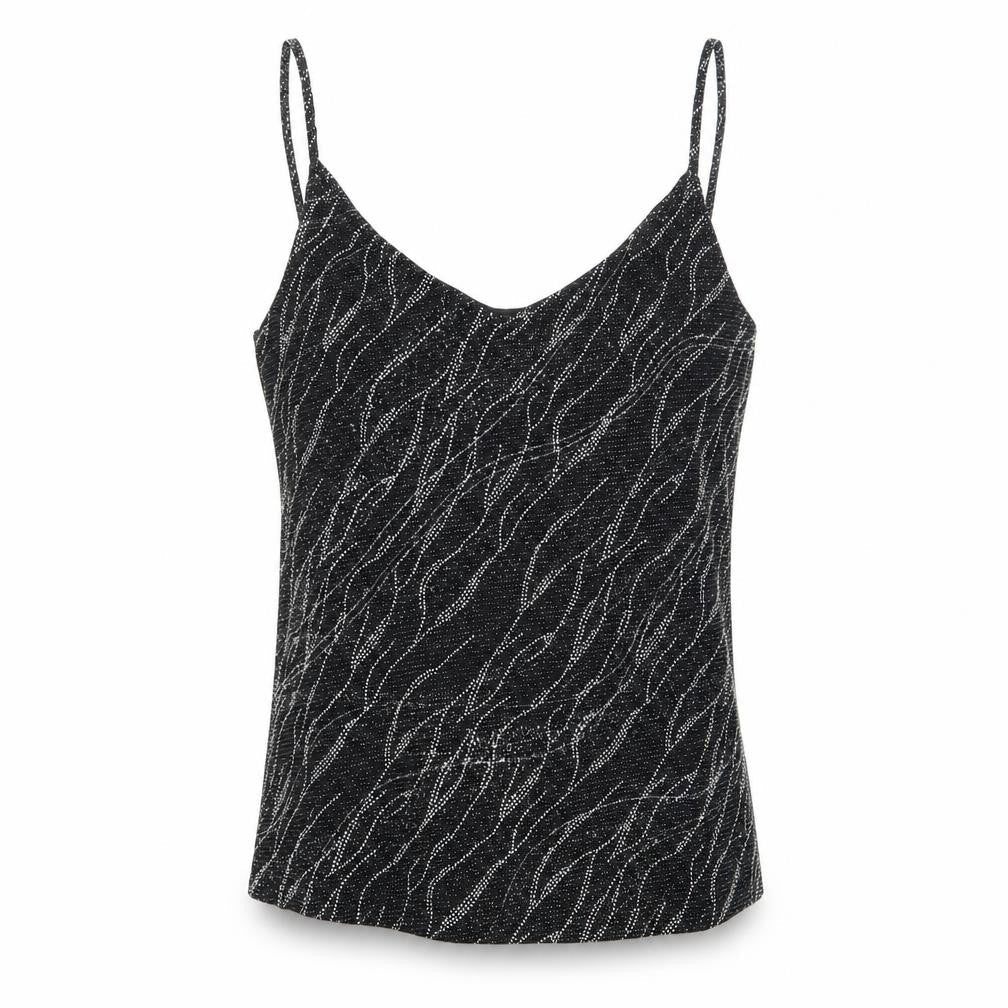 F& Womens Black  Jersey Basic Tank Size 14
