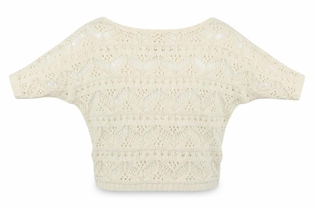 Atmosphere Womens White  Knit Pullover Jumper Size 6
