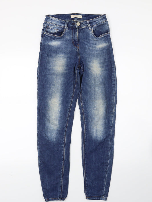 Papaya Womens Blue  Denim Skinny Jeans Size 8 L27 in