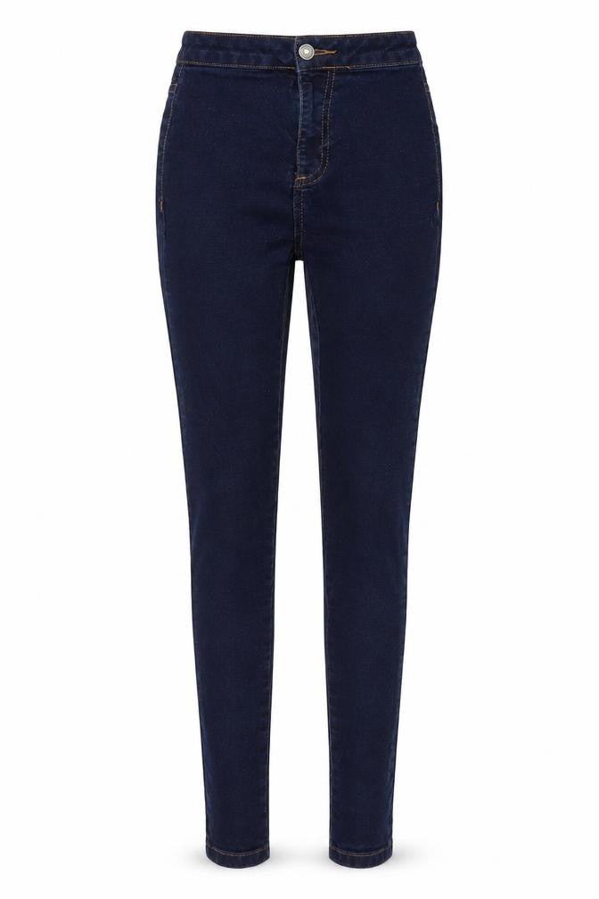 Primark Womens Blue  Denim Skinny Jeans Size 6 L27 in