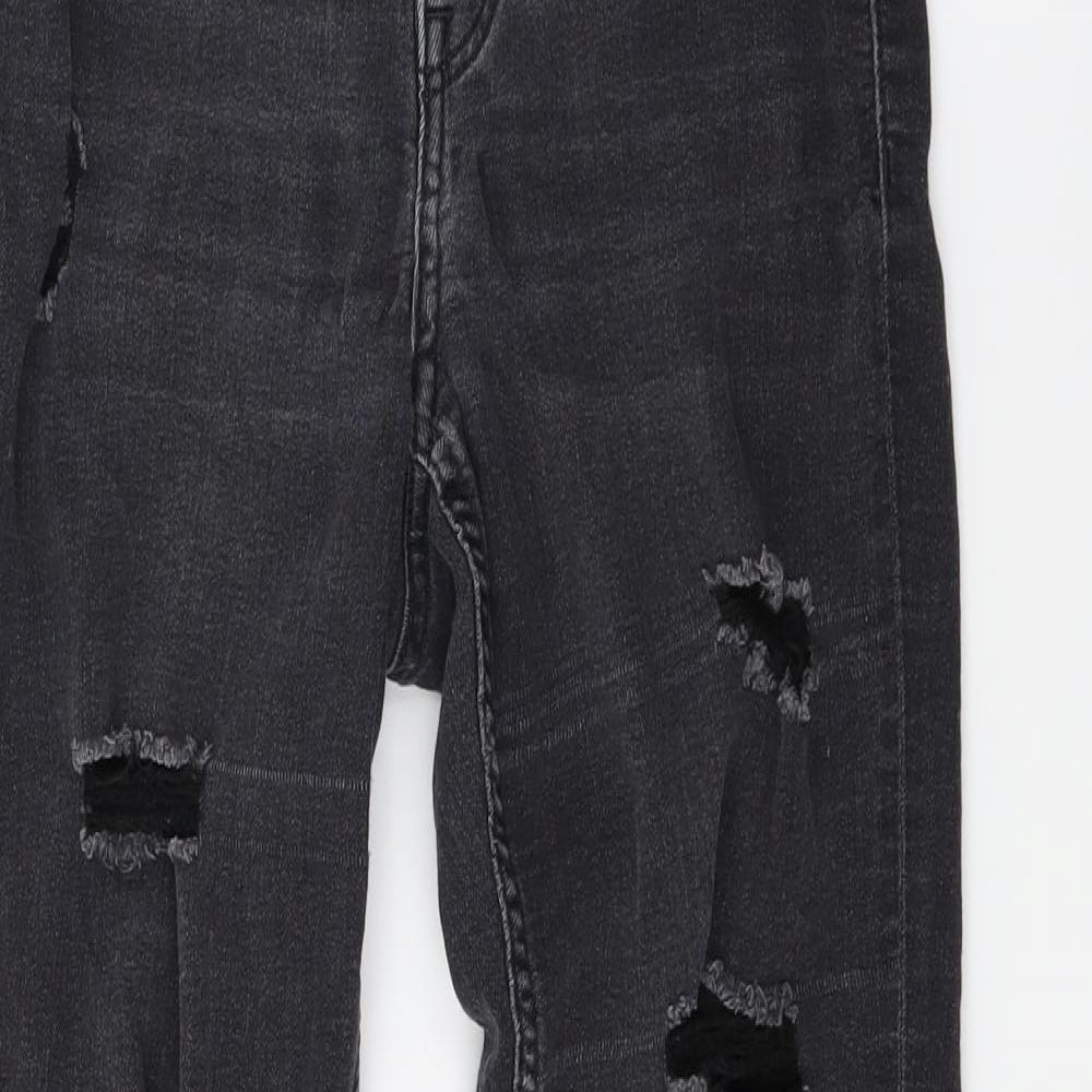 Divided Womens Black  Denim Skinny Jeans Size 6 L26 in