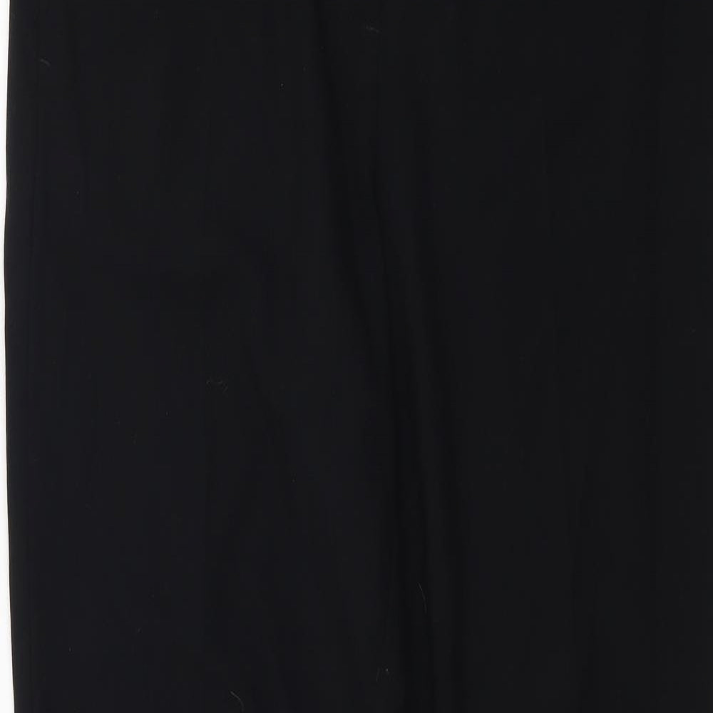 Marks and Spencer Womens Black   Trousers  Size 14 L28 in