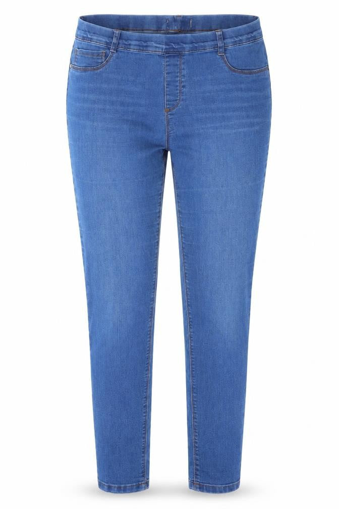 Preworn Womens Blue  Denim Jegging Jeans Size 36 in L27 in