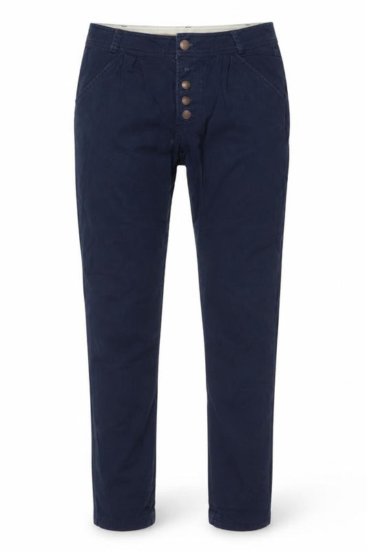 Front view of SoulCal Soul&cal women’s blue denim skinny jeans, size UK 6, 26-inch leg