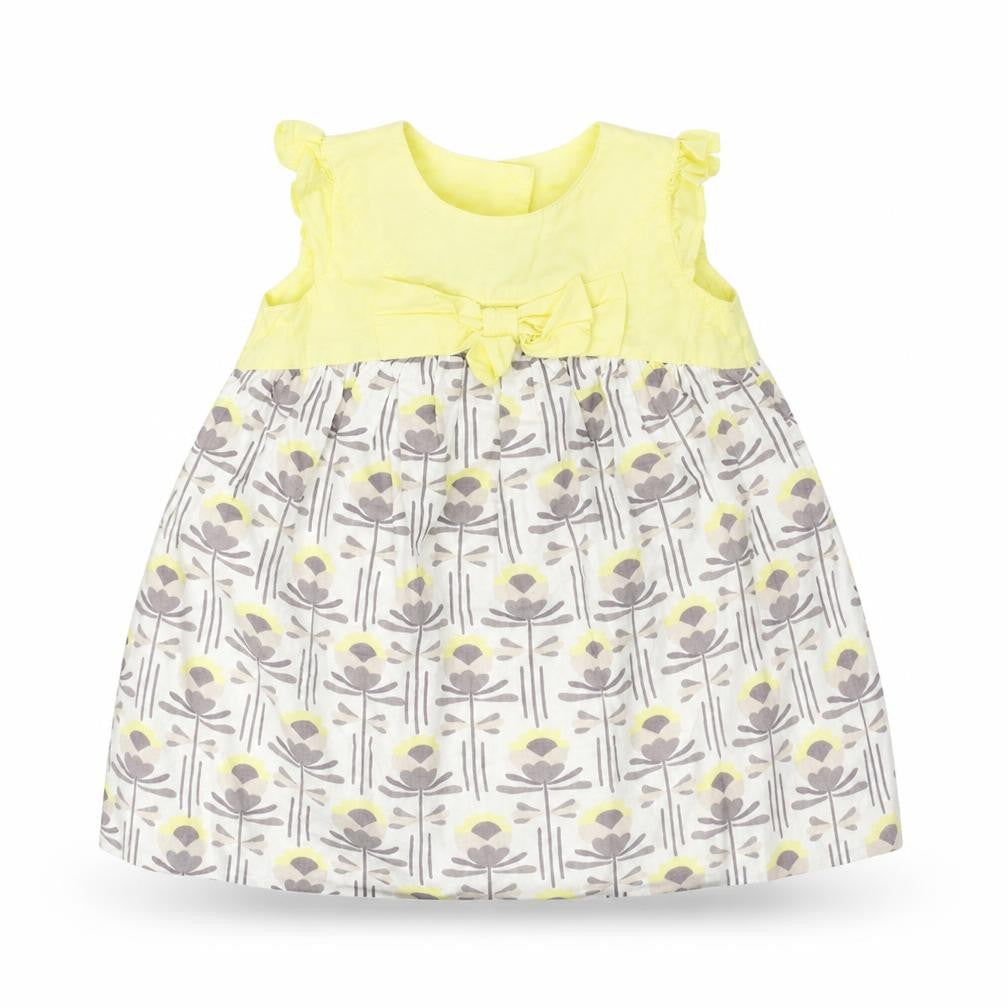 NEXT Girls Yellow   A-Line  Size 9-12 Months