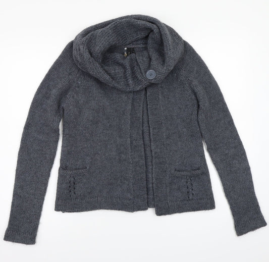 Topshop Womens Grey   Pullover Jumper Size 6