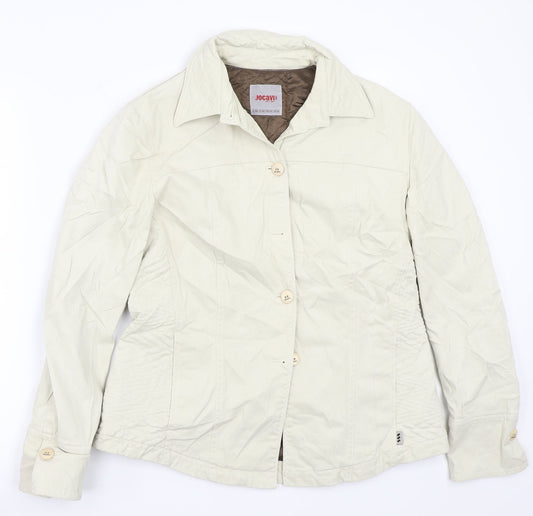 Jocavis Womens Beige   Jacket Coat Size 14