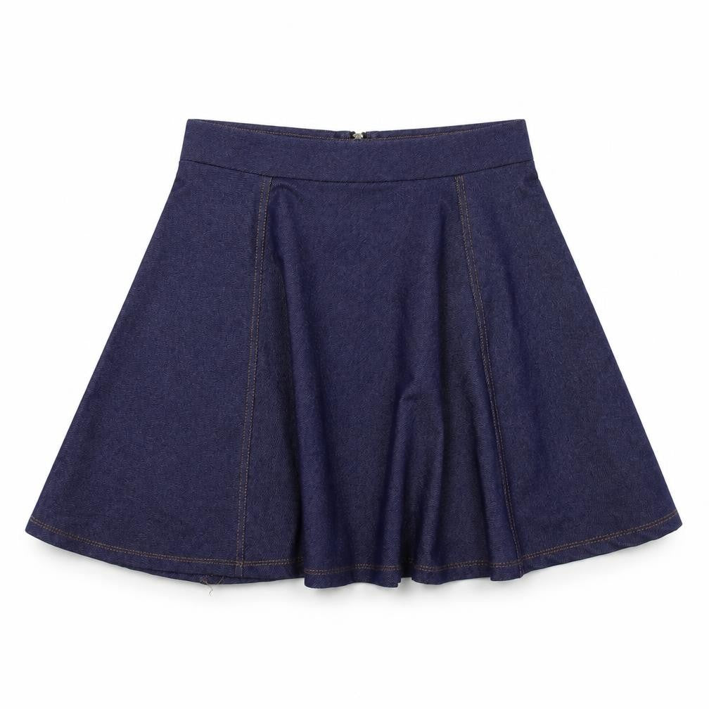 H&M Womens Blue   A-Line Skirt Size S