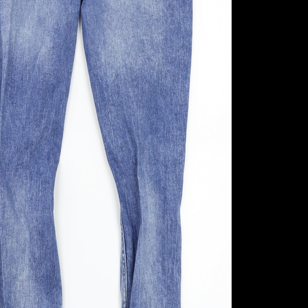 Denim & Co. Mens Blue   Straight Jeans Size 34 L27 in