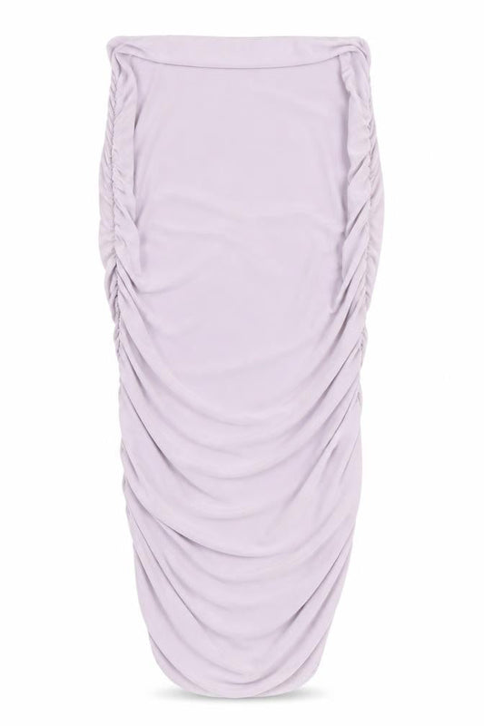 Boohoo Womens Purple   A-Line Skirt Size 12