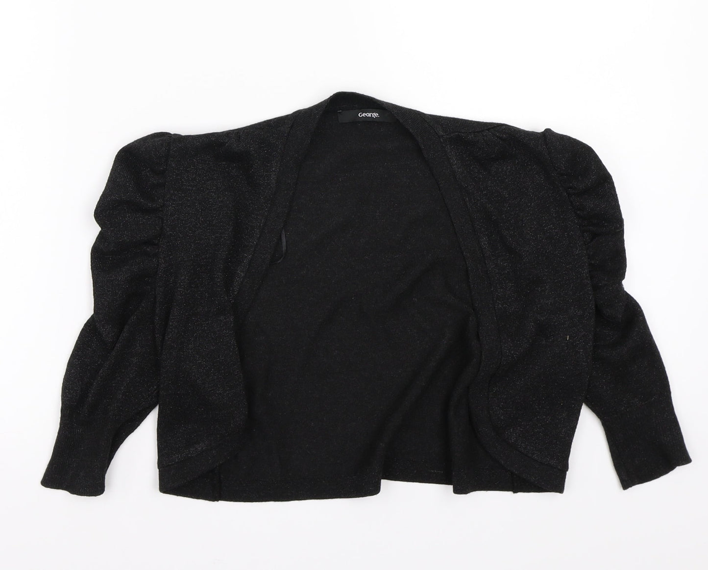 George Womens Black   Cape Jumper Size 8