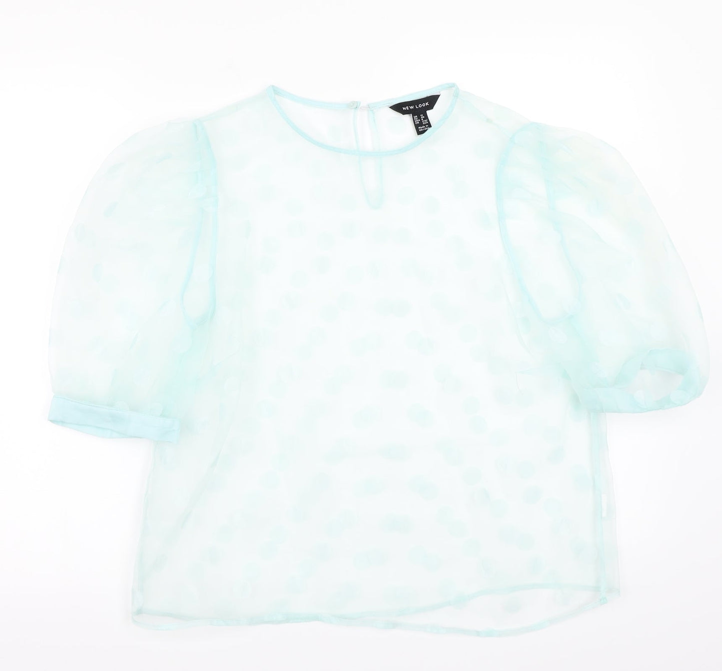 Newlook Womens Blue   Basic Blouse Size 12