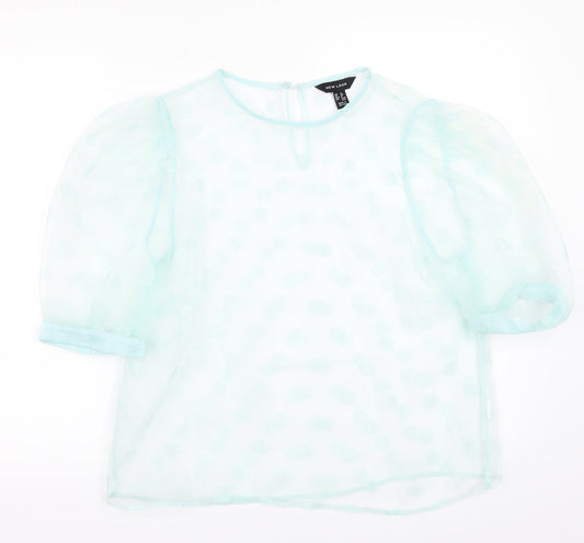 Newlook Womens Blue   Basic Blouse Size 12