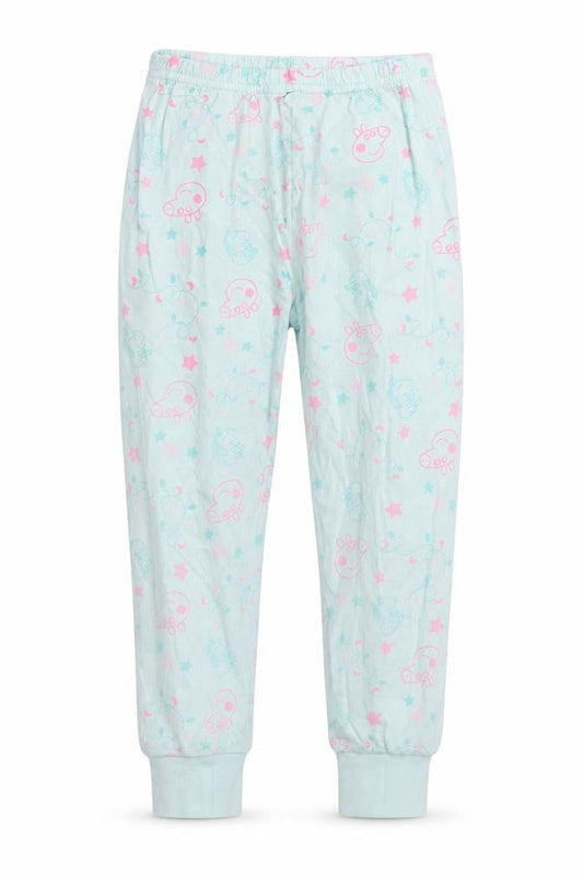George Girls Green Geometric  Cami Pyjama Pants Size 3-4 Years