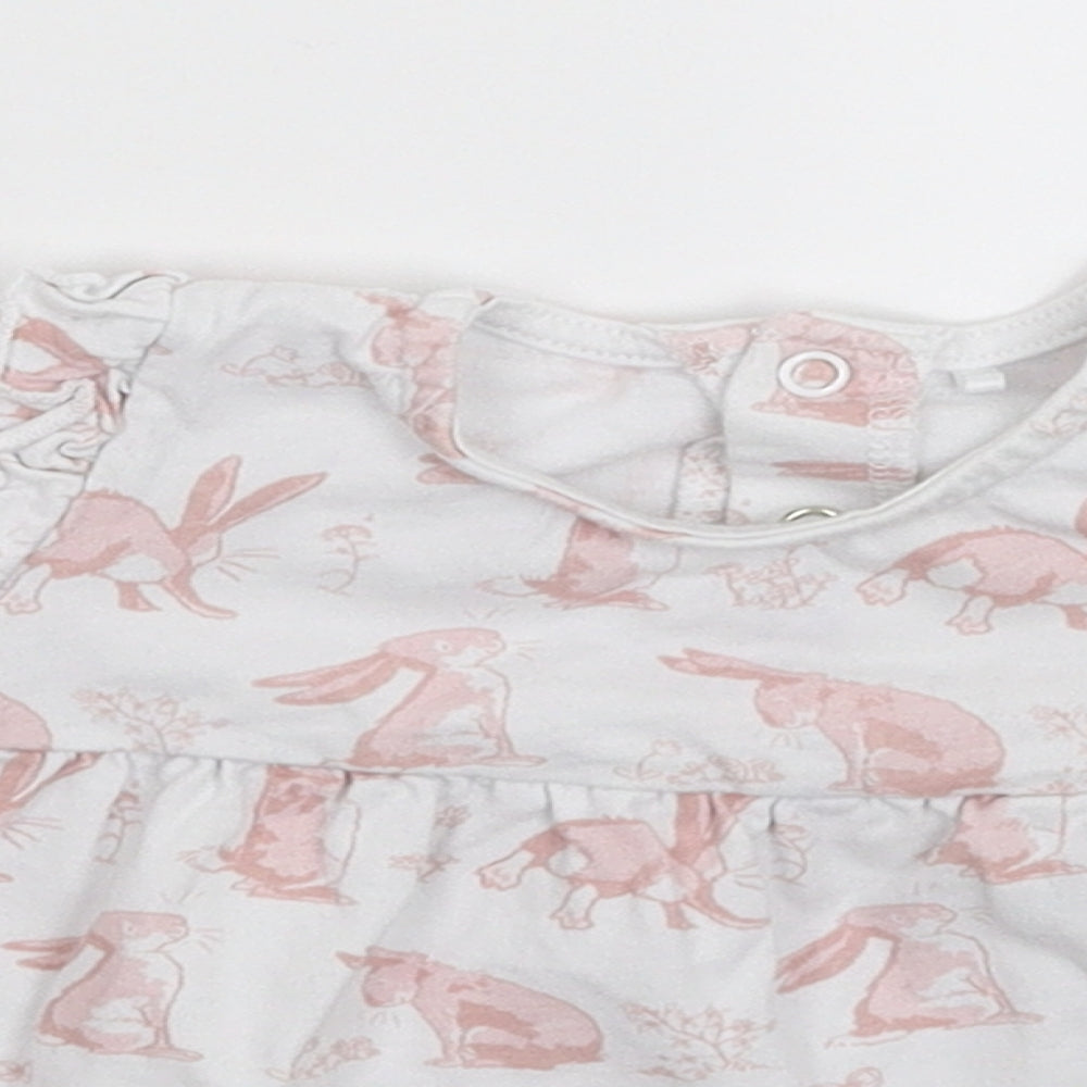 TU Baby White   Basic T-Shirt Size 3-6 Months