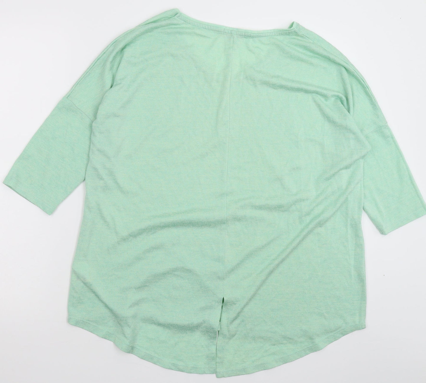 Papaya Womens Green  Knit Pullover Jumper Size 14