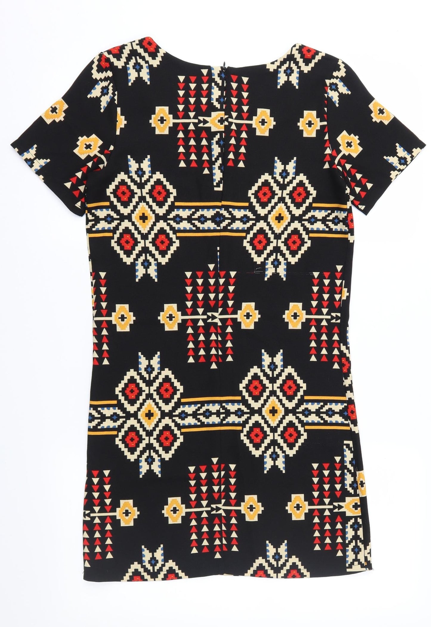 New Look Womens Multicoloured Geometric  Shift  Size 6