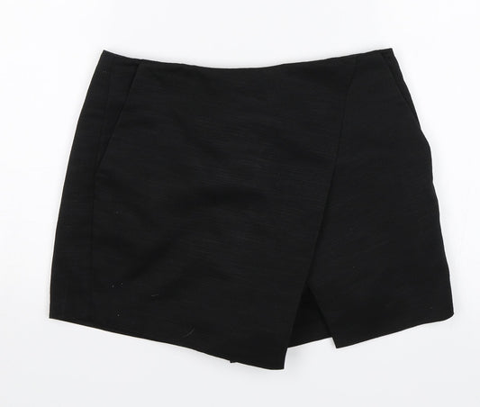 Topshop Girls Black   Culotte Shorts Size 8 Years
