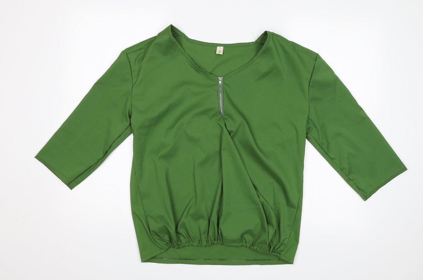 Wardrobe Wizard Womens Green   Basic Blouse Size XL