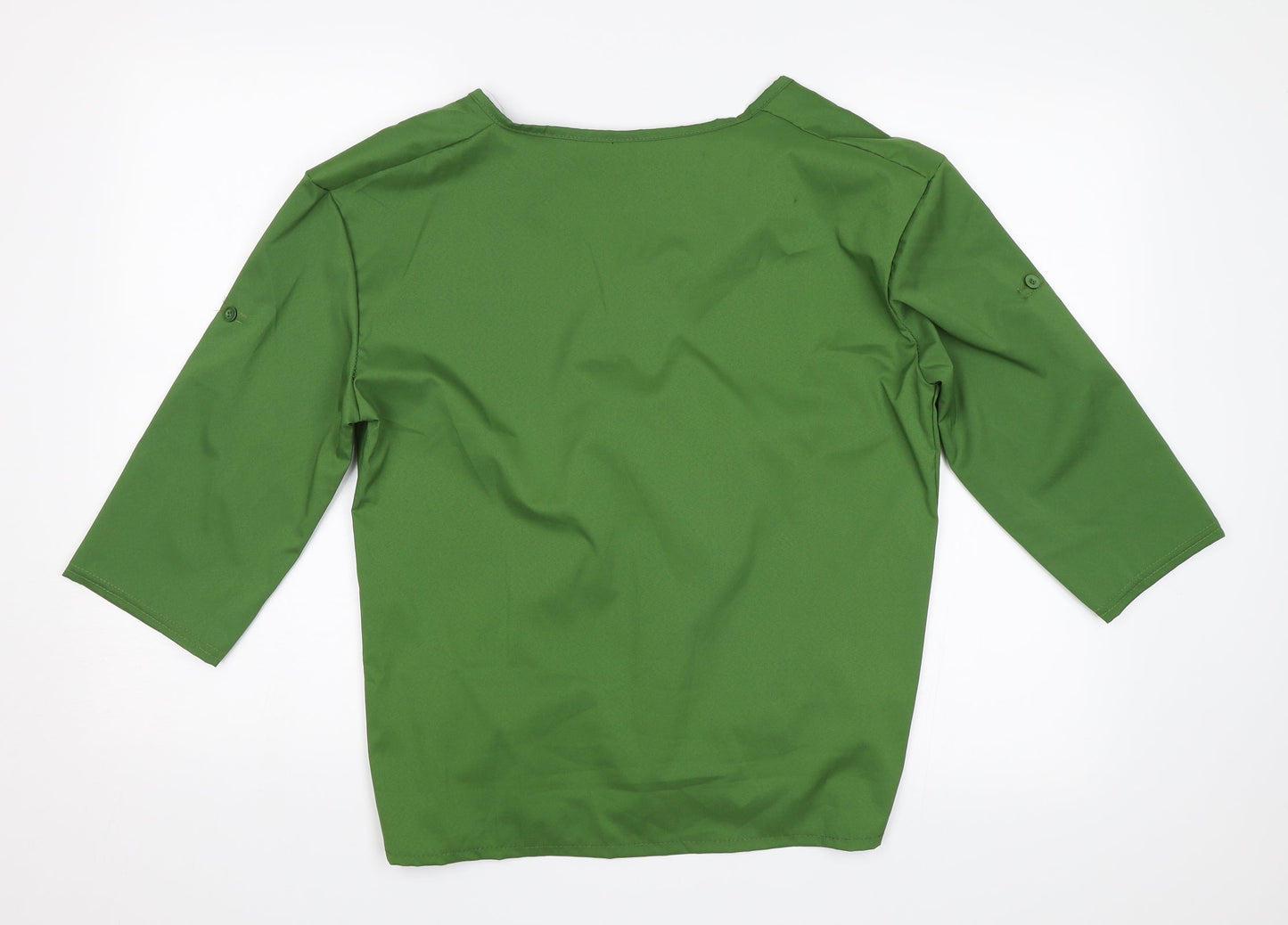 Wardrobe Wizard Womens Green   Basic Blouse Size XL