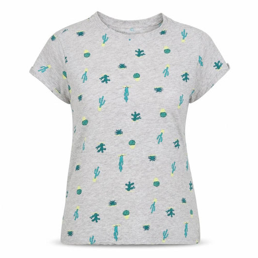 Primark Womens Grey   Basic T-Shirt Size 4