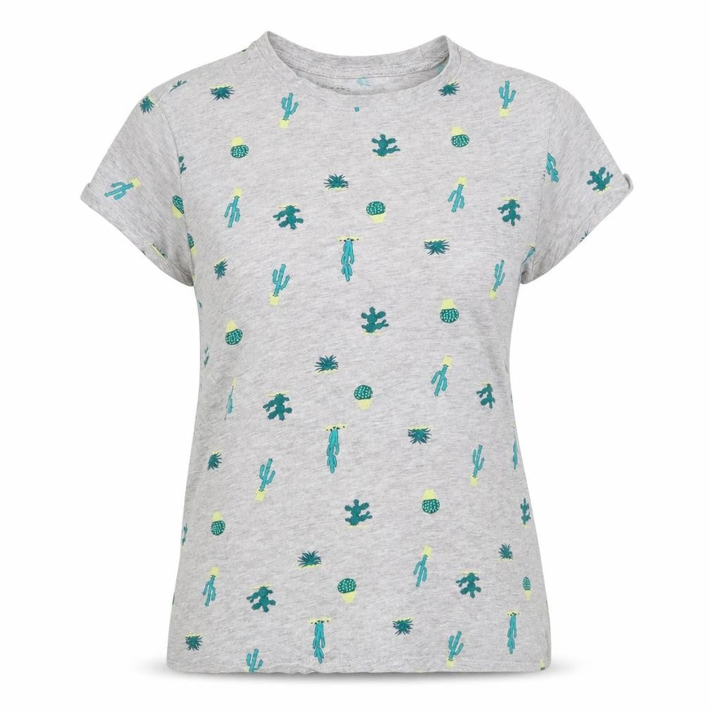 Primark Womens Grey   Basic T-Shirt Size 4