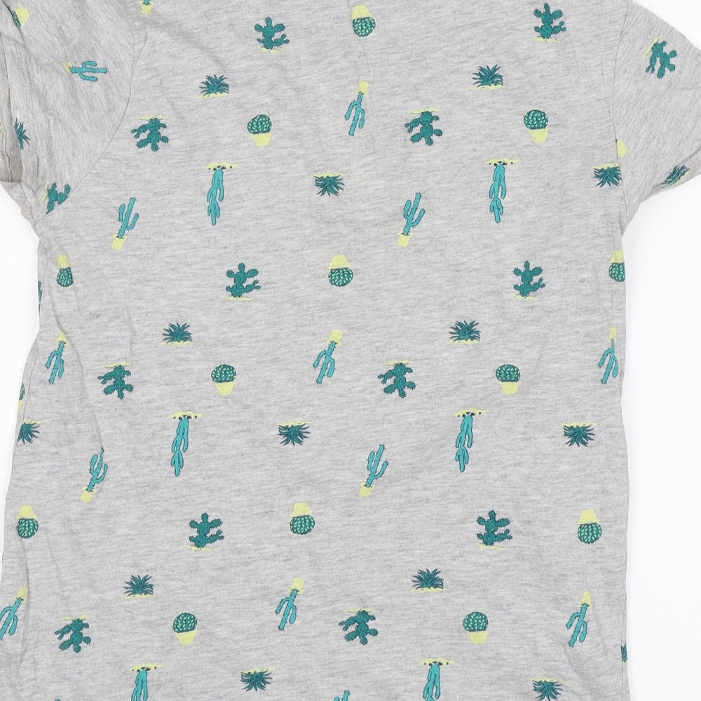 Primark Womens Grey   Basic T-Shirt Size 4
