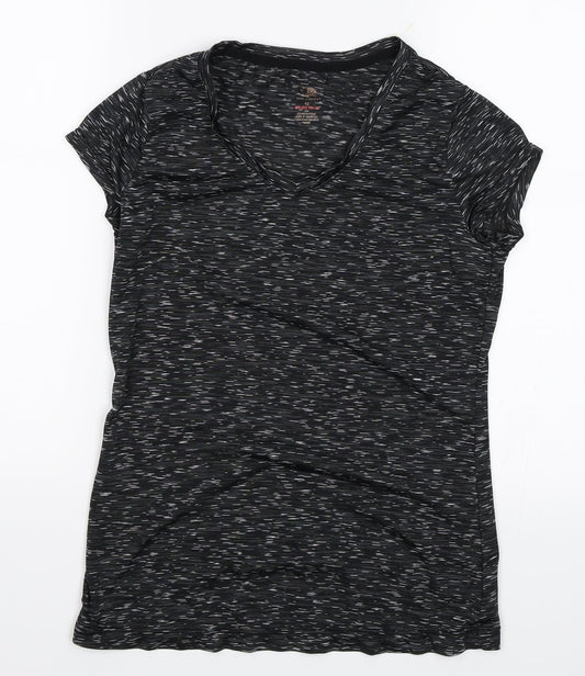 Preworn Womens Black   Basic T-Shirt Size 8