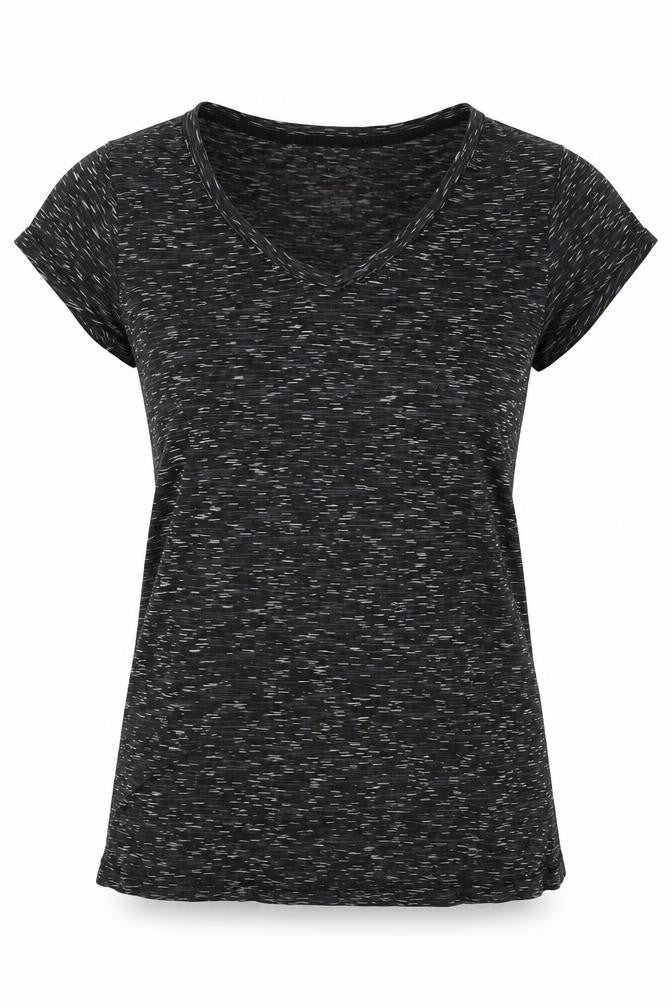 Preworn Womens Black   Basic T-Shirt Size 8