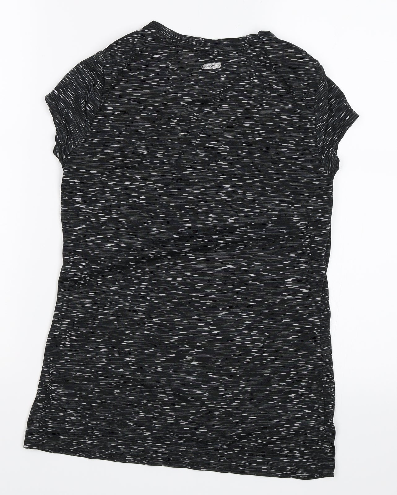 Preworn Womens Black   Basic T-Shirt Size 8